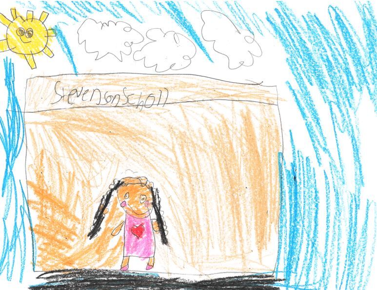 Seniyah Patterson, grade 2, Stevenson